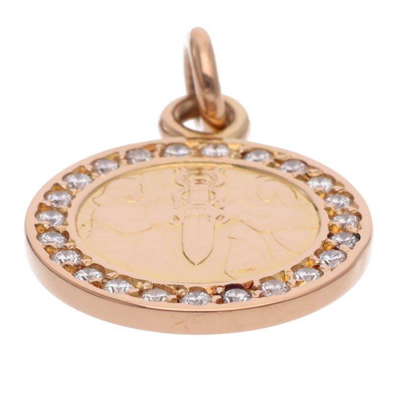 Chrome Hearts 22K PAVE Diamond Angel Medal Charm