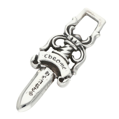Chrome Hearts #10 Dagger Pendant Sterling Silver