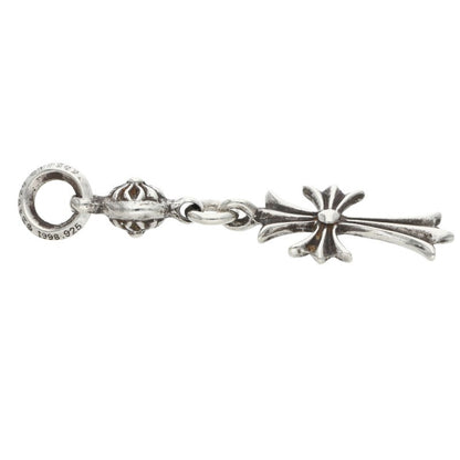 Chrome Hearts Tiny CH Cross Silver Charm