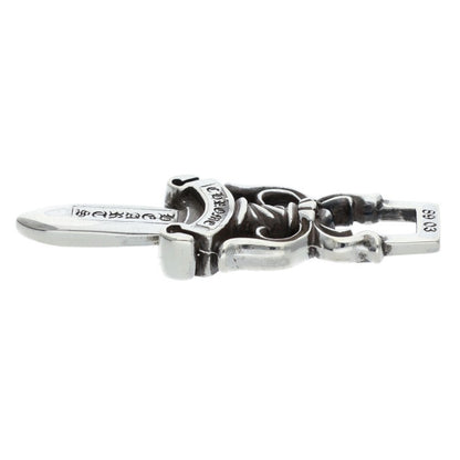 Chrome Hearts #10 Dagger Silver Pendant Necklace