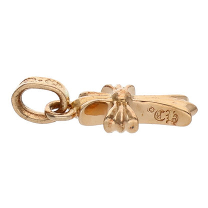 Chrome Hearts Baby Fat Pave Emerald 22K Gold Charm