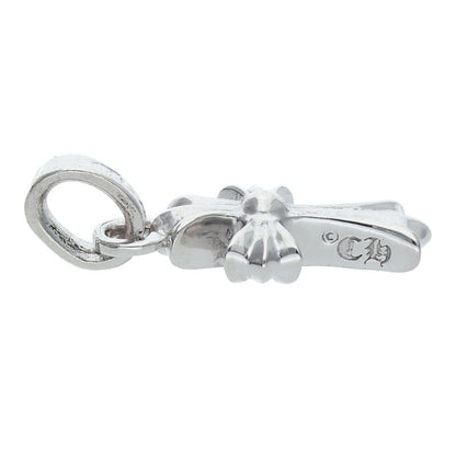 Chrome Hearts 18K WG Babyfat Pave Sapphire Charm