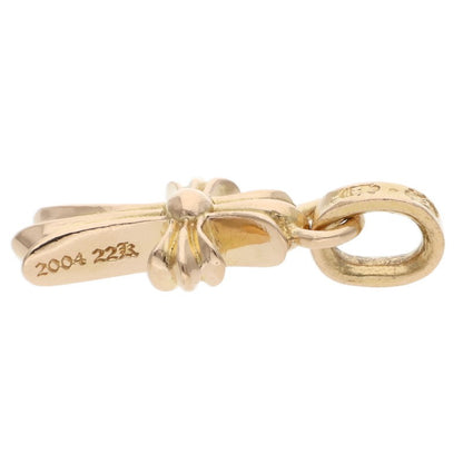 Chrome Hearts 22K Cross Babyfat Gold Charm
