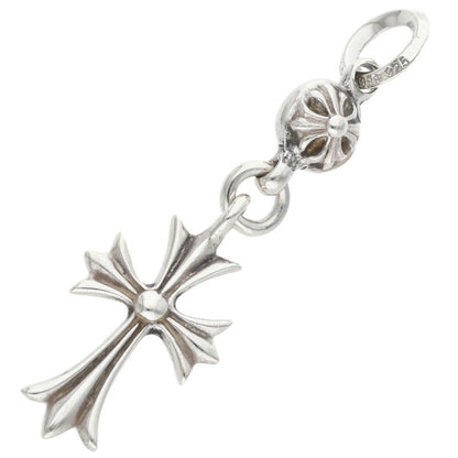 Chrome Hearts Tiny CH Cross Silver Charm