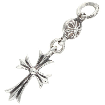 Chrome Hearts Tiny CH Cross Silver Charm
