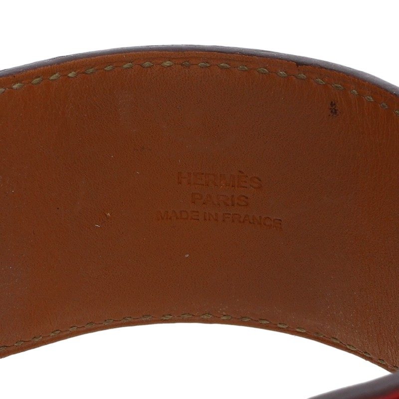 HERMES Collier de Chien T-Stamp Leather Size ONE SIZE