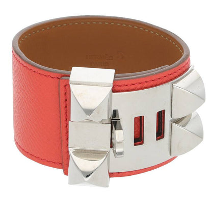 HERMES Collier de Chien T-Stamp SV Leather Size ONE SIZE
