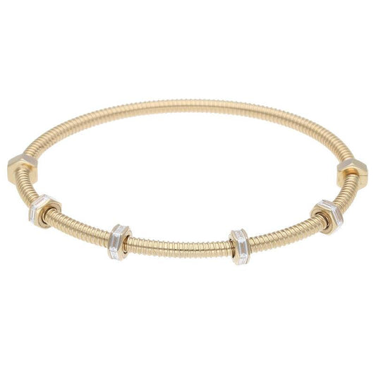 Cartier ECROU DE K18YG Baguette Diamond Size ONE SIZE