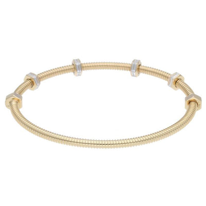 Cartier ECROU DE K18YG Baguette Diamond Size ONE SIZE