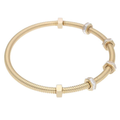 Cartier ECROU DE K18YG Baguette Diamond Size ONE SIZE