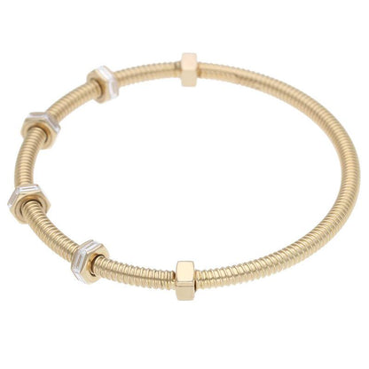 Cartier ECROU DE K18YG Baguette Diamond Size ONE SIZE