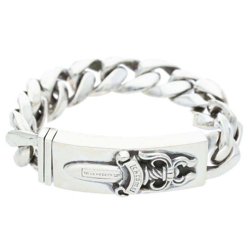 Chrome Hearts Dagger ID Classic Link Sterling Size ONE SIZE