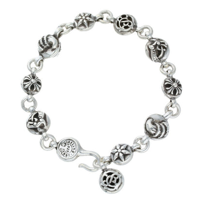 Chrome Hearts NO2 Multi Ball Silver Bracelet Size ONE SIZE