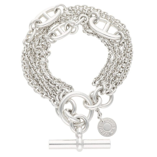 HERMES New Farandole Silver Bracelet Size ONE SIZE