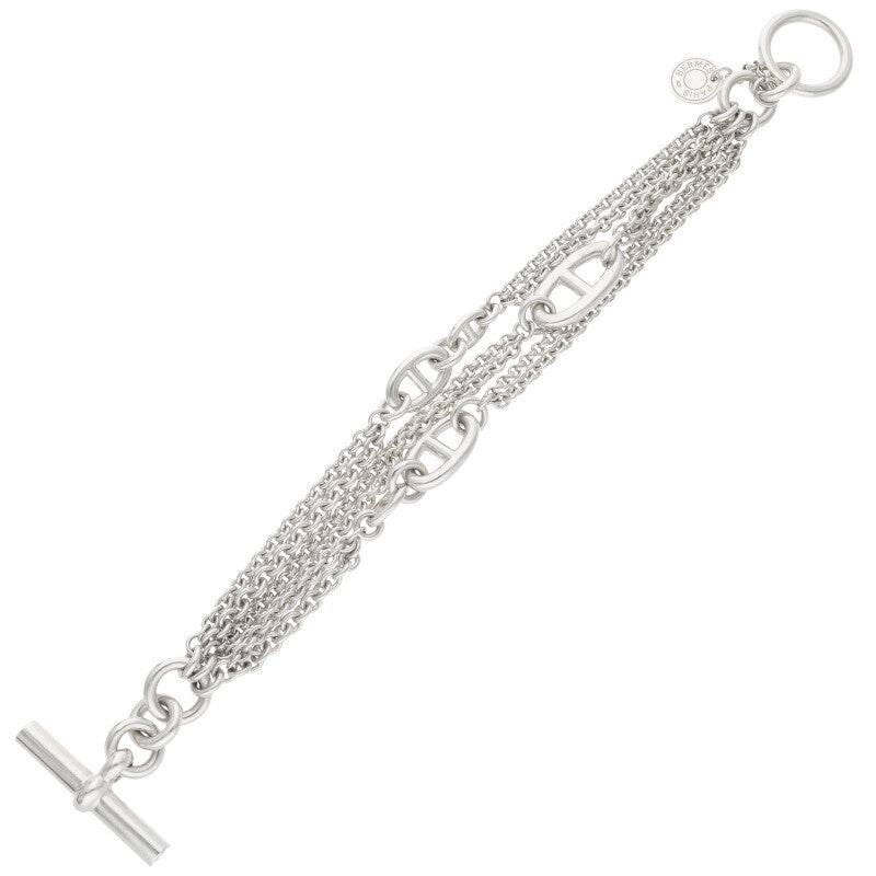 HERMES New Farandole Silver Bracelet Size ONE SIZE