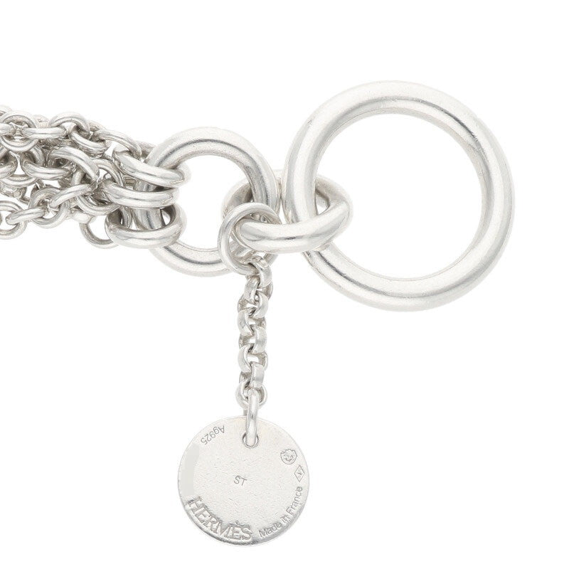 HERMES New Farandole Silver Bracelet Size ONE SIZE