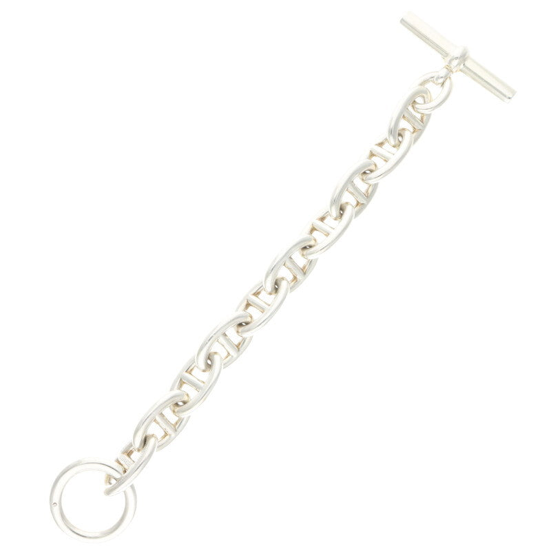 HERMES Chaine d'Ancre TGM Silver Bracelet Size ONE SIZE