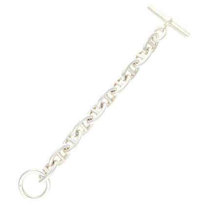 HERMES Chaine d'Ancre TGM Silver Bracelet Size ONE SIZE