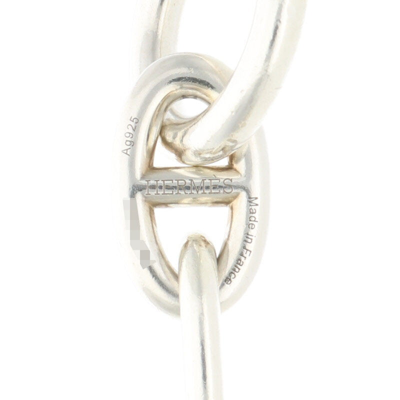 HERMES Chaine d'Ancre TGM Silver Bracelet Size ONE SIZE