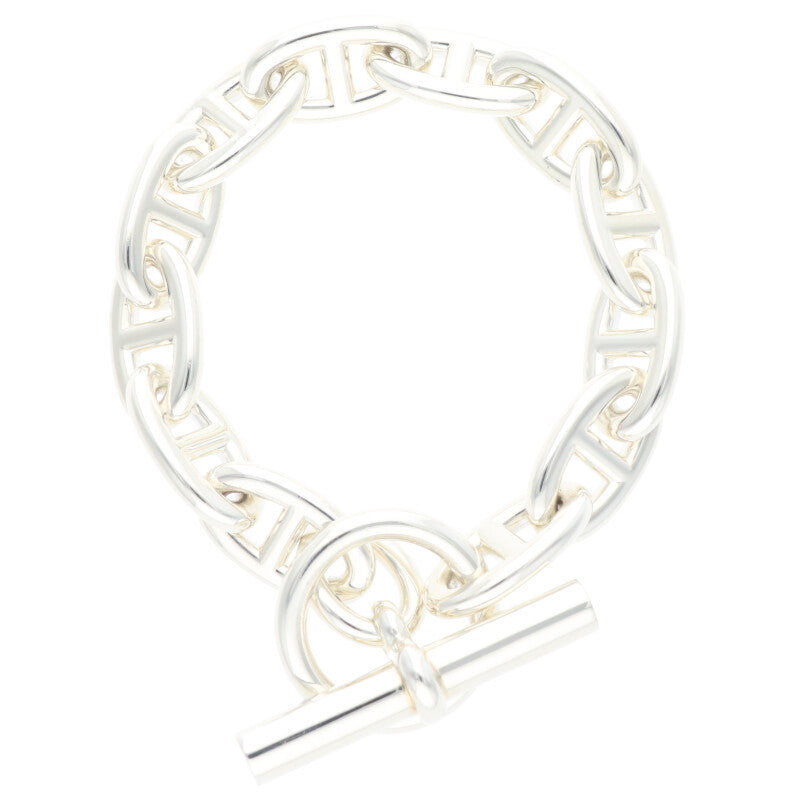 HERMES Chaine d'Ancre GM Silver Bracelet 925 Size ONE SIZE