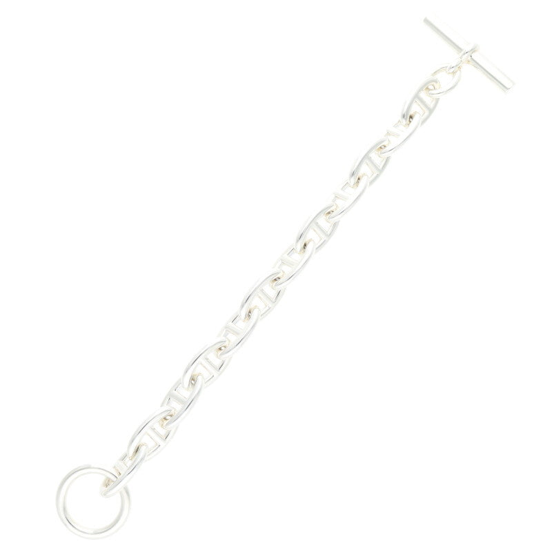 HERMES Chaine d'Ancre GM Silver Bracelet 925 Size ONE SIZE