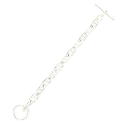 HERMES Chaine d'Ancre GM Silver Bracelet 925 Size ONE SIZE