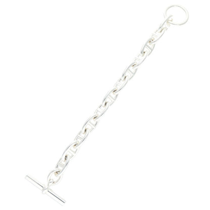 HERMES Chaine d'Ancre GM 925 Silver Bracelet Size ONE SIZE