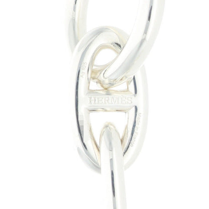HERMES Chaine d'Ancre GM 925 Silver Bracelet Size ONE SIZE