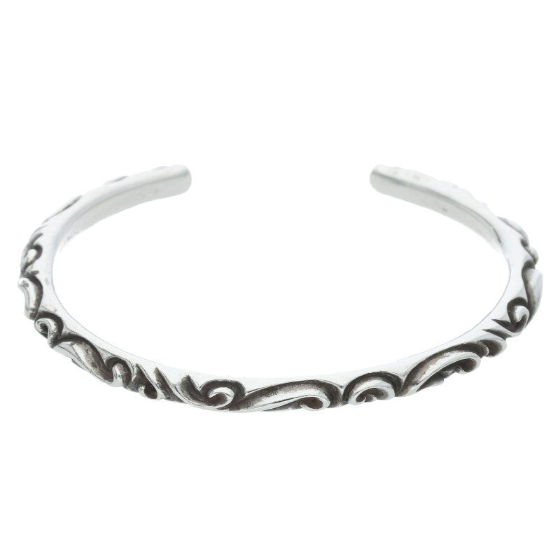 Chrome Hearts Scroll Band Silver Bracelet Size ONE SIZE