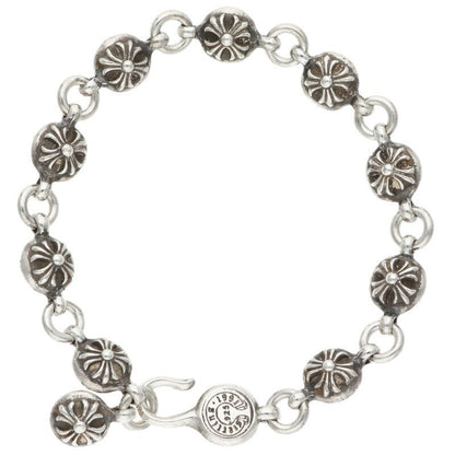 Chrome Hearts #2 Cross Ball Silver Bracelet