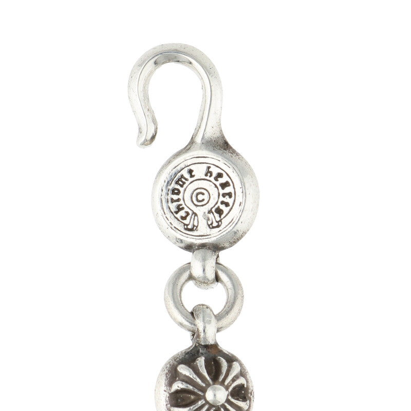 Chrome Hearts #2 Cross Ball Silver Bracelet