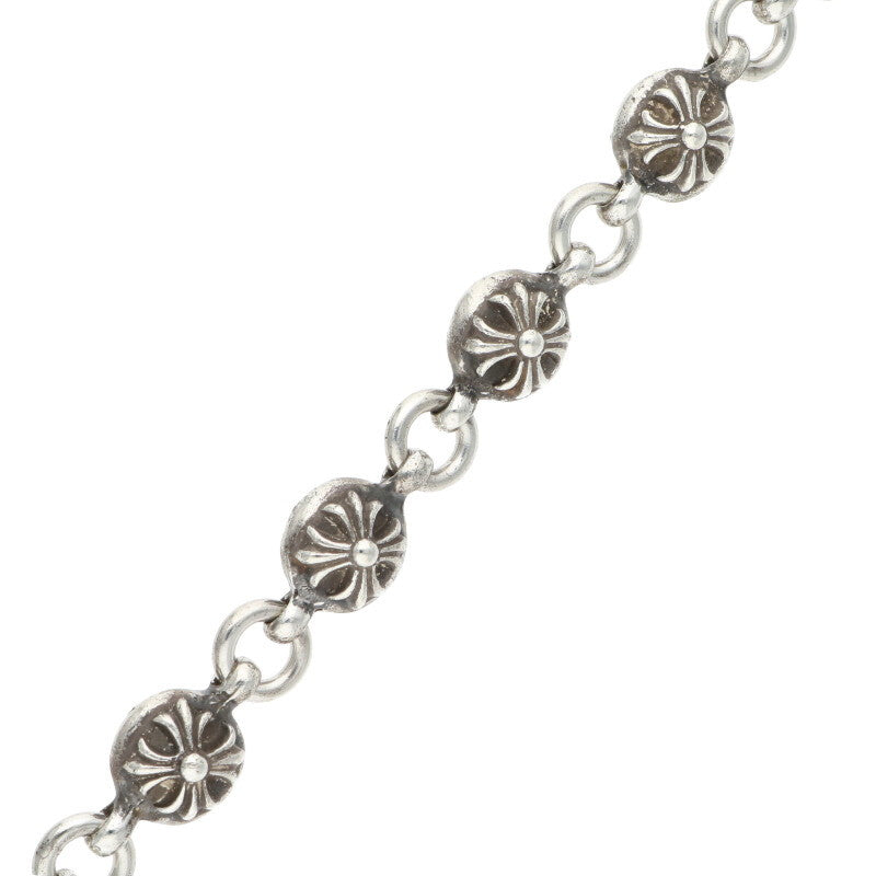 Chrome Hearts #2 Cross Ball Silver Bracelet