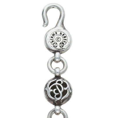 Chrome Hearts #2 Floral Ball Silver Bracelet Size ONE SIZE