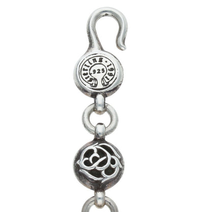 Chrome Hearts #2 Floral Ball Silver Bracelet Size ONE SIZE