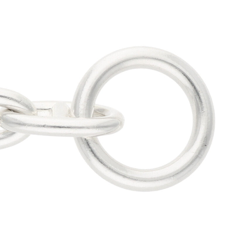 HERMES Chaine d'Ancre GM 925 Silver Bracelet Size ONE SIZE