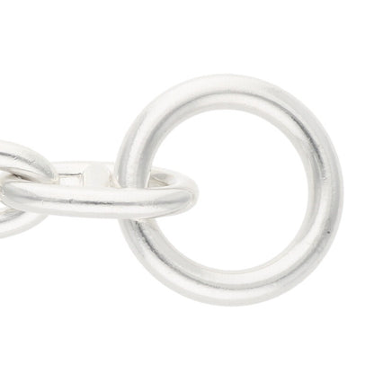 HERMES Chaine d'Ancre GM 925 Silver Bracelet Size ONE SIZE