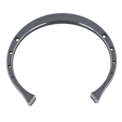 HERMES Fer a Cheval Horseshoe Silver Bangle Size ONE SIZE