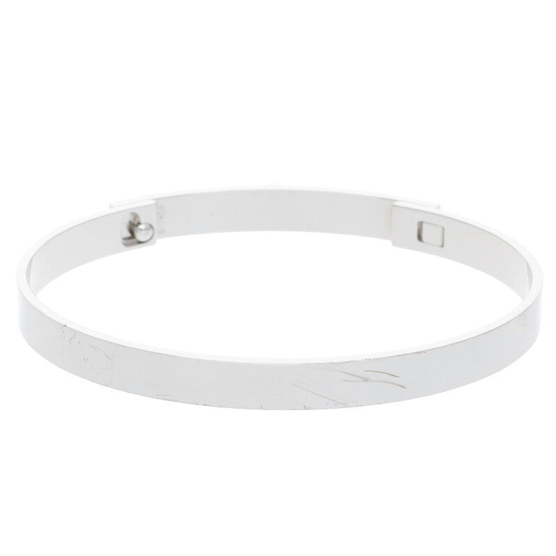 HERMES Collier de Chien K18WG Diamond Bracelet Size ONE SIZE