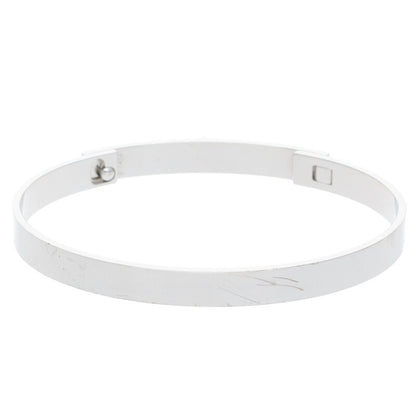 HERMES Collier de Chien K18WG Diamond Bracelet Size ONE SIZE