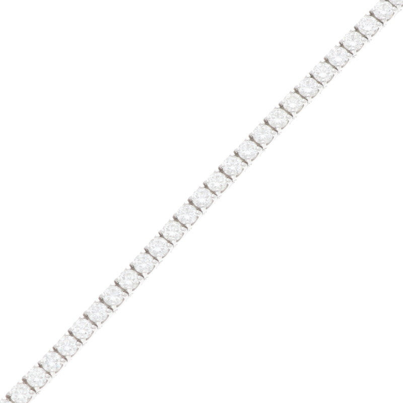 HERMES Finesse K18WG Diamond Bracelet Size ONE SIZE
