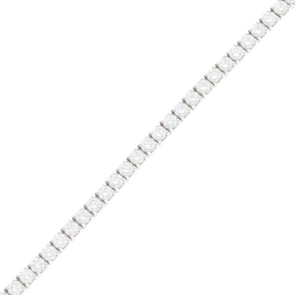 HERMES Finesse K18WG Diamond Bracelet Size ONE SIZE
