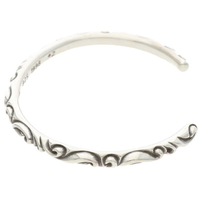 Chrome Hearts Bangle Scroll Silver Bracelet Size ONE SIZE