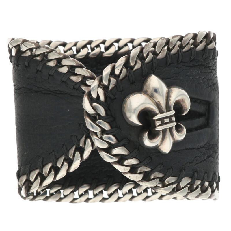 Chrome Hearts LTHR PLS BS Flare Chain Leather Size ONE SIZE