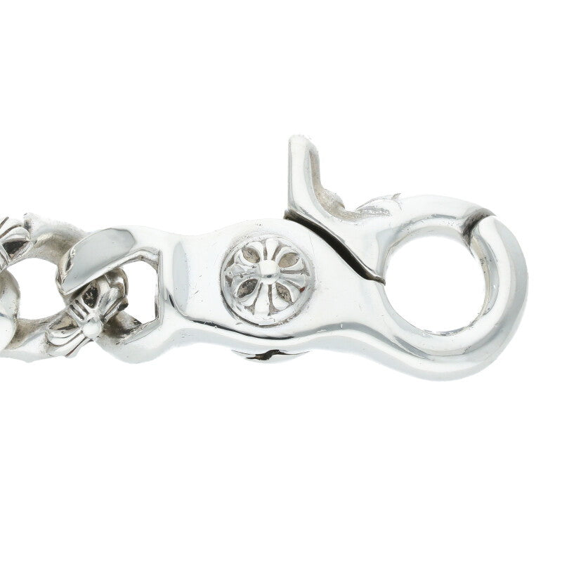 Chrome Hearts Fancy Link Clip Silver Bracelet Size ONE SIZE