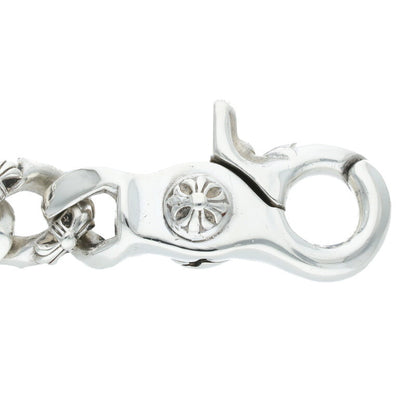 Chrome Hearts Fancy Link Clip Silver Bracelet Size ONE SIZE