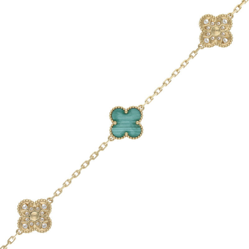 VANCLEEF & ARPELS Vintage Alhambra Malachite Size ONE SIZE