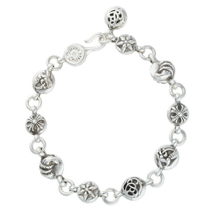 Chrome Hearts #2 Multi Ball Silver Bracelet Size ONE SIZE