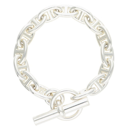 HERMES Chaine d'Ancre MM Silver Bracelet Size ONE SIZE