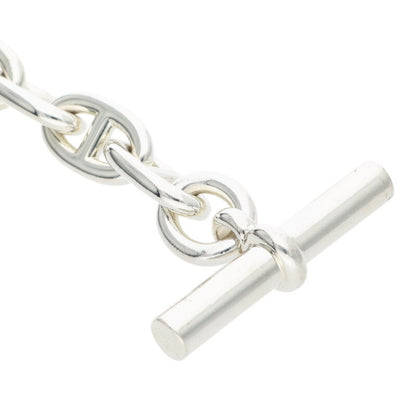 HERMES Chaine d'Ancre MM Silver Bracelet Size ONE SIZE