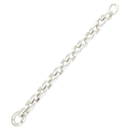 HERMES Acrobate GM Sterling Silver Bracelet Size ONE SIZE